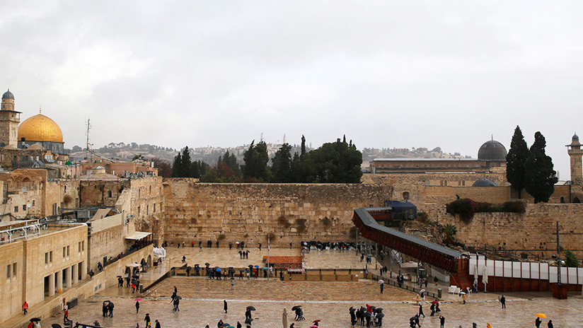 Panorama de la ciudad de Jerusalén, Israel.