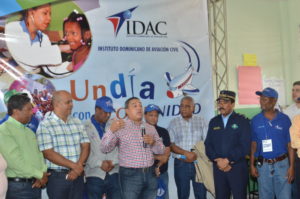 El director general del Instituto Dominicano de Aviación Civil (IDAC) Alejandro Herrera,