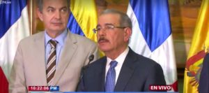 Danilo Medina habla tras primera ronda diálogo Gobierno de Venezuela y oposición