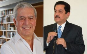 Mario Vargas Llosa y Tony Raful