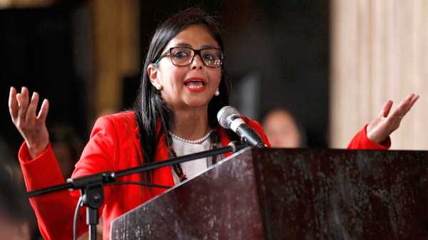 La presidenta de la asamblea de Venezuela, Delcy Rodríguez