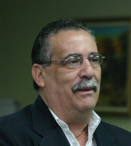 Salvador Montás, vicepresidente ejecutivo de Adesinc, habla de seguridad.