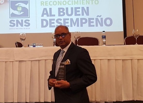 El director del Hospital Materno Dr. Reynaldo Almánzar (HMRA), Rafael Draper Féliz,.