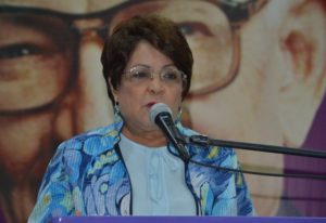 Alejandrina Germán dirigente del PLD