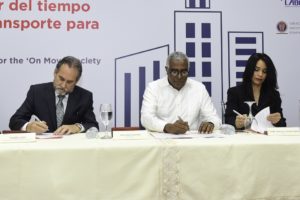 INTRANT, INTEC Y CND firman convenio para estudio de tramos de mayor concentración de siniestros viales