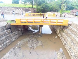 Puente La Cana en la carretera Imbert - Luperón en la provincia de Puerto Plata.