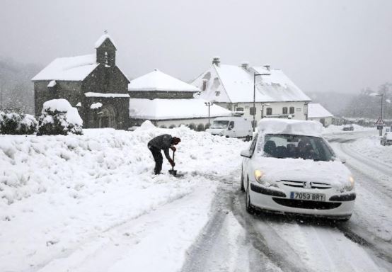 Nieve en España