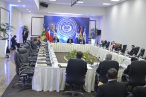 Diálogo por la paz que realizan en el país las delegaciones del Gobierno y la oposición de Venezuela