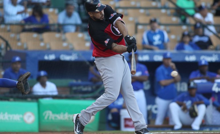 Ronny Paulino de los Leones del Escogido.