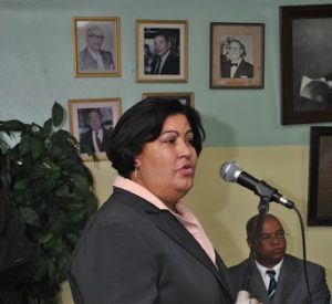 Directora del Hospital Pacasio Toribio Piantini de Salcedo, Brenda Camilo.