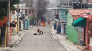 Protesta en Pantoja