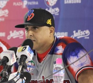 Lino Rivera, dirigente del equipo Dominicano