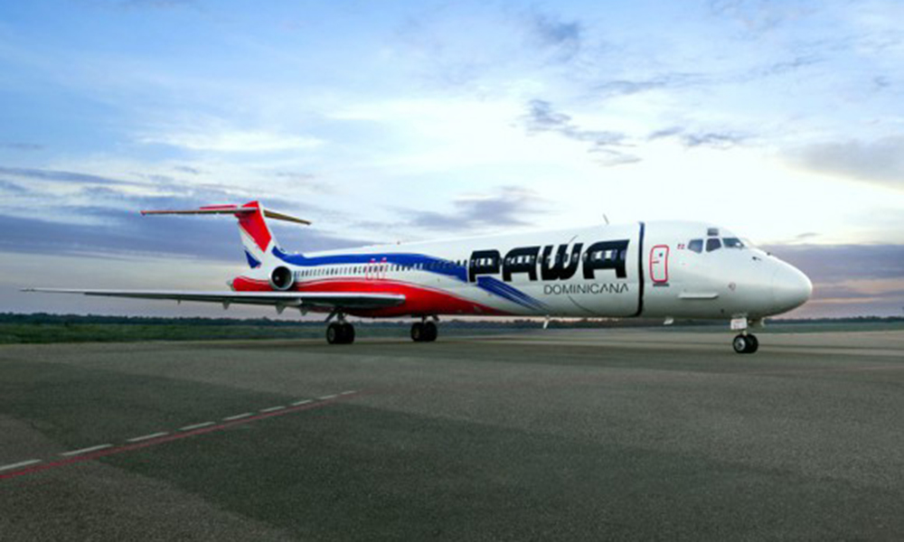 Pawa Dominicana inició en el 2015 trayendo esperanzas de contar con un avión bandera nacional.