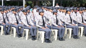 Promoción 125 integrada por 582 rasos de la Policía Nacional de la Escuela de Entrenamiento, mayor general retirado Benito Eulogio Monción Leonardo.