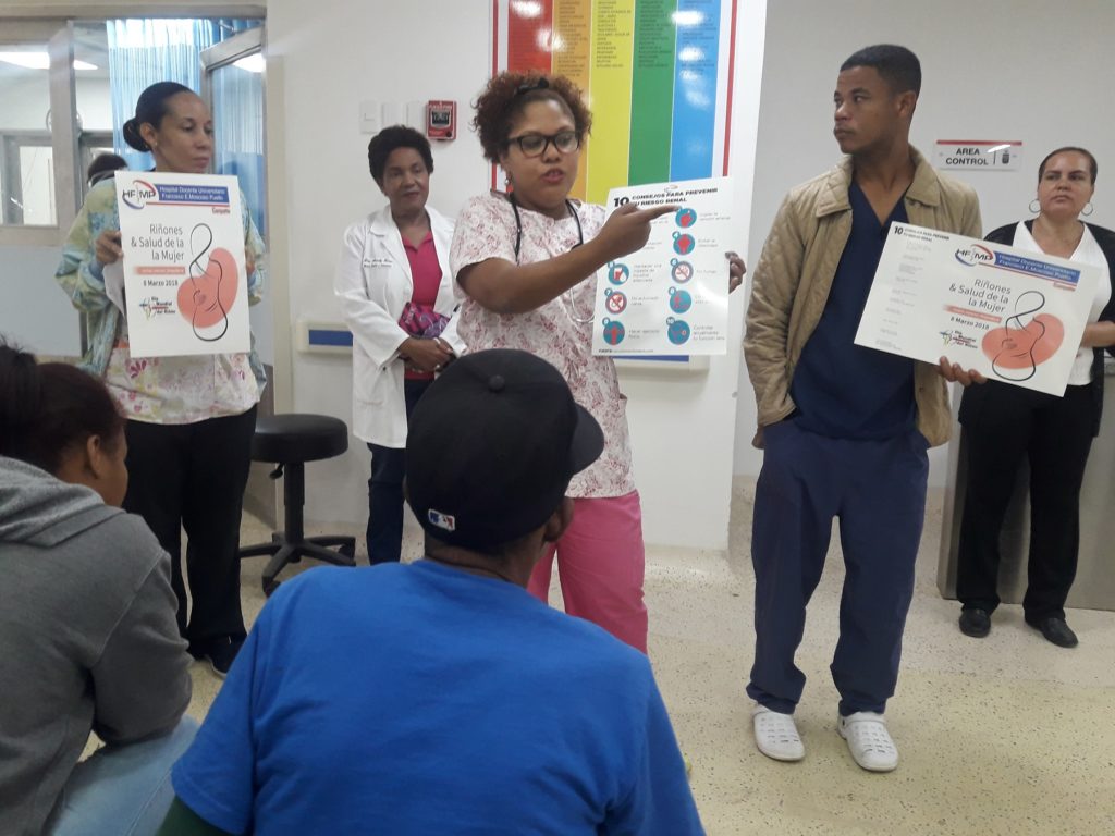 El hospital doctor Francisco Moscoso Puello inició la campaña "La Semana Del Riñón",