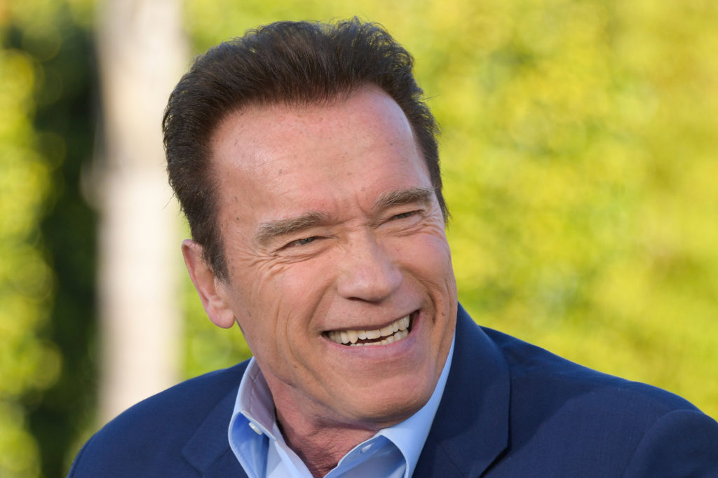 El ex gobernadora de California Arnold Schwarzenegger