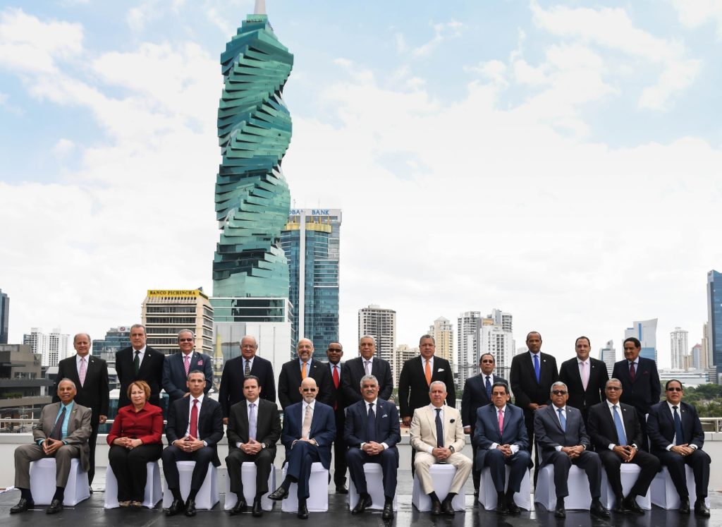 Canciller Miguel Vargas junto a embajadores de RD acreditados en países de América Latina