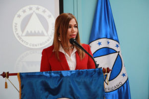 La diputada dominicana ante el Parlamento Centroamericano (Parlacen), Silvia García
