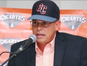 René Francisco, gerente general de los Gigantes del Cibao