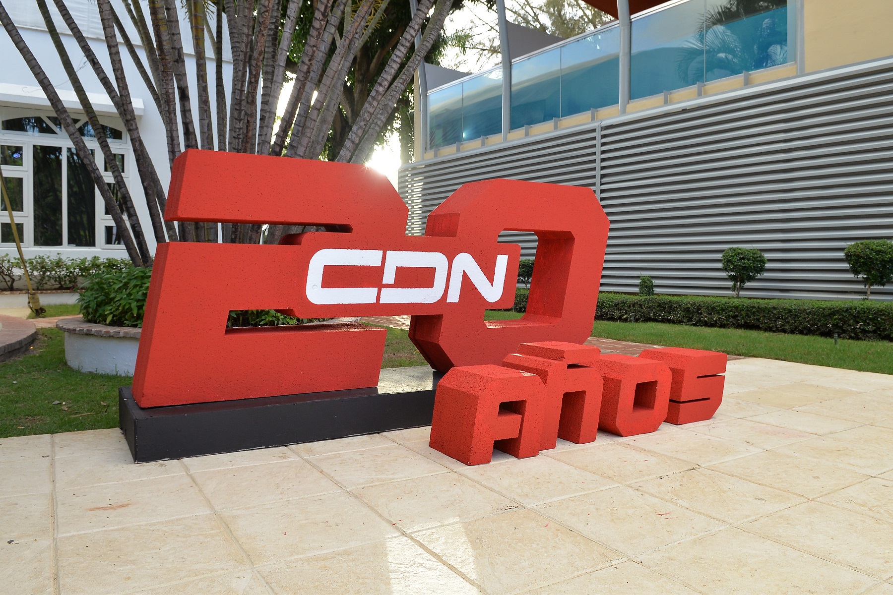 CDN canal 37, medio televisivo de Multimedios del Caribe, celebra sus 20 años. Foto Romelio Montero.