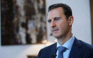 El presidente de Siria Bashar Al-Assad