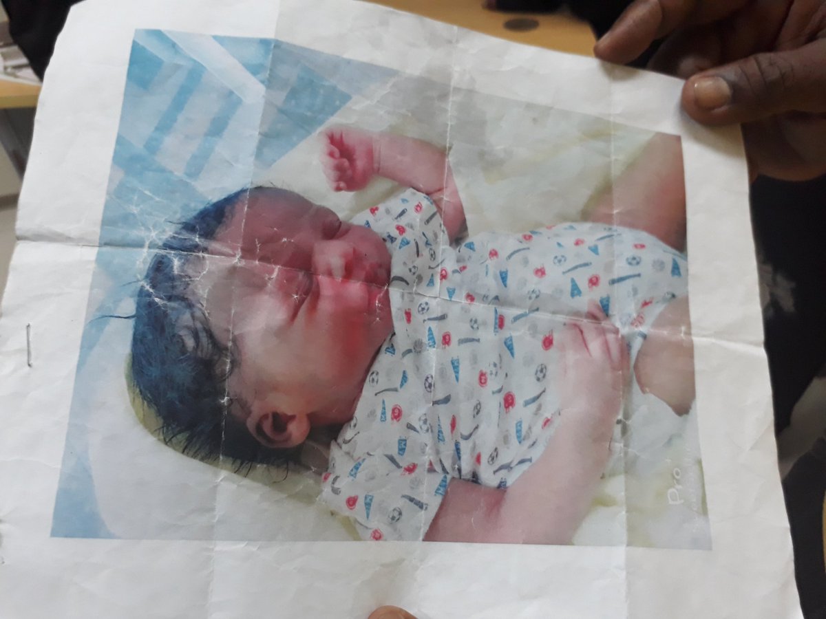 Bebé de tres días de nacida que fue robada adolescente.