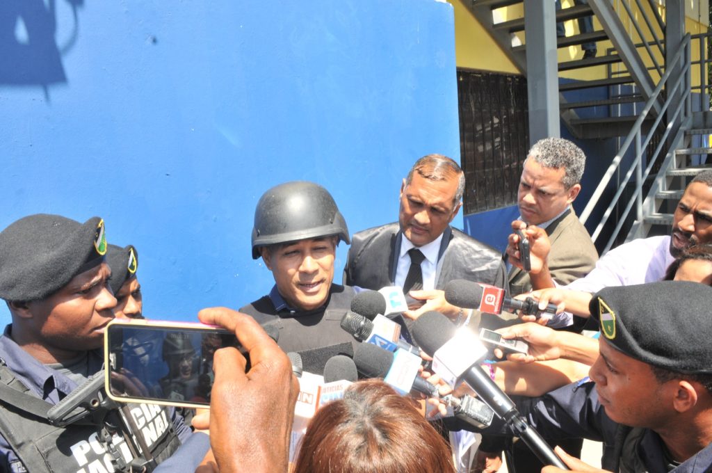 El coronel retirado de la Policía, Faustino Rosario, imputado en el caso asesinado de Yuniol Ramírez. Foto Juan T. Valenzuela
