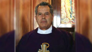 El sacerdote Moisés Fabila Reyes, de 83 años, quien al parecer murió de un ataque cardiaco en México.