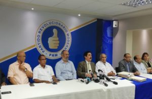 DUrante una rueda de prensa el CNO del PRM da a conocer boletín con votos vicepresidentes y subsecretarios generales