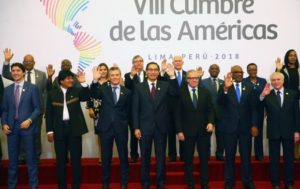 Mandatarios del continente acordaron luchar juntos contra la corrupción, firmaron el Compromiso de Lima.
