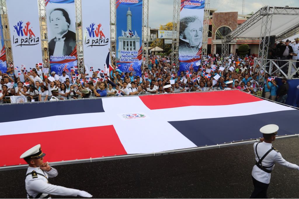 Desfile militar en Santiago