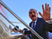 El presidente Danilo Medina viaja hacia Cumbre de las Américas en Perú
