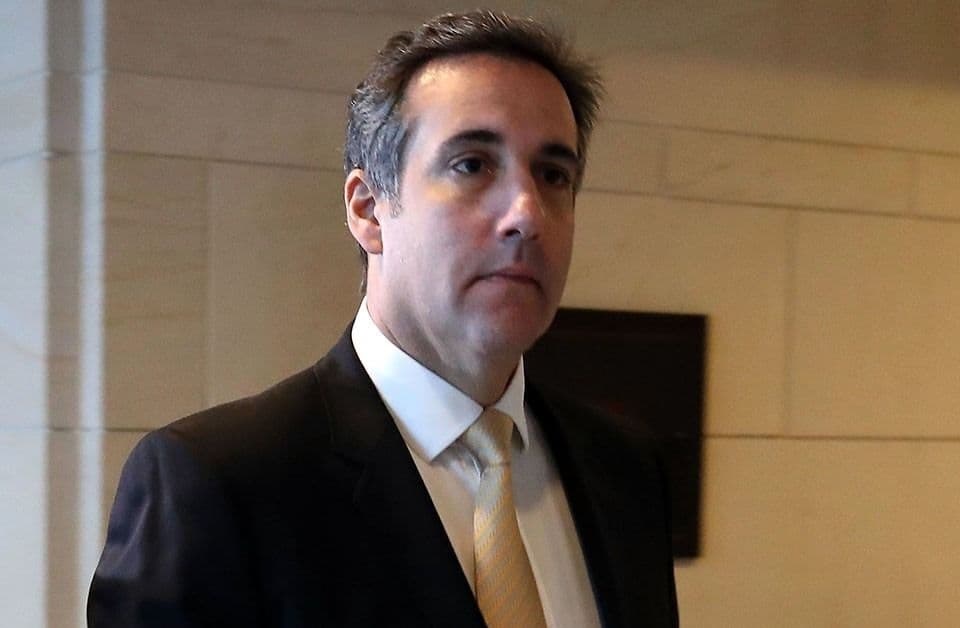 El abogado personal del presidente Donald Trump, Michael Cohen,