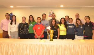 Anuncian celebración del Primer Torneo Femenino Intercolegial, en opción a la Copa Domex.