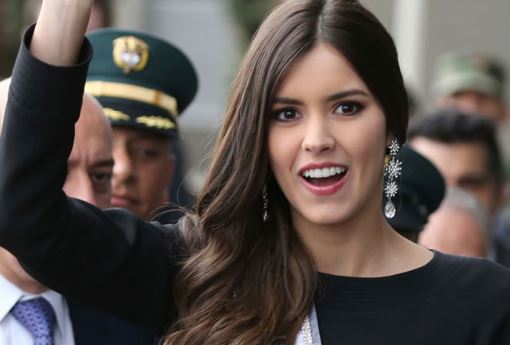 Ex miss Universo colombiana Paulina Vega