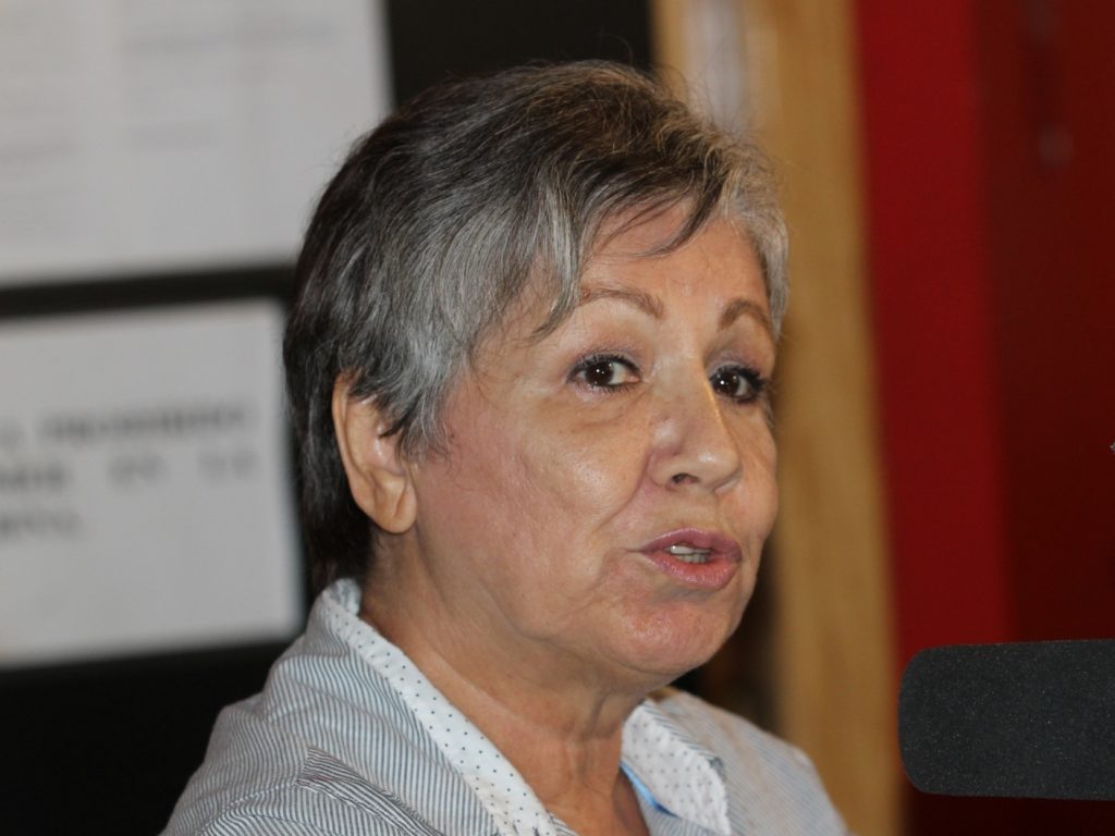 La periodista Margarita Cordero