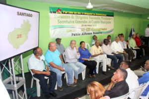 Dirigentes del PTD durante su Asamblea Nacional de Dirigentes. Dicen dicen primarias abiertas buscan disolver partidos e ideologías