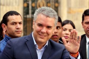Iván Duque, candidato presidencial de Colombia