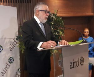 El presidente de la Asociación de Industrias de la República Dominicana, Campos de Moya, demanda aprobación de la Ley de partidos