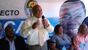 García Duvergé durante recorrido en la provincia Barahona