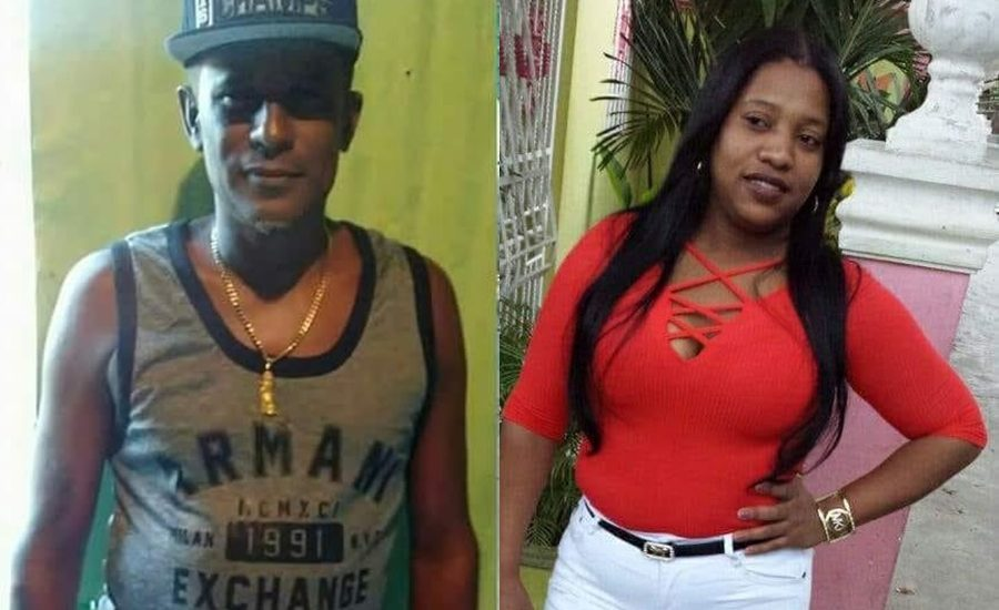 Santa Yajaira Lara Báez, fue impactada en el cuello por el disparo que le hizo su expareja Henry Antonio Castillo, en Baní.