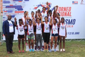 Monte Plata a la cabeza en el medallero del Torneo Nacional de Atletismo Escolar 2018