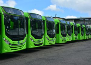 Unidades de la Oficina Metropolitana de Servicios de Autobuses (OMSA)