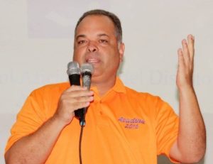 El presidente de la Asociación de Sóftbol del Distritito Nacional, Franklin Sorí