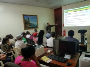 Durante una capacitación en materia de control interno y supervisión, por parte de la OMSA