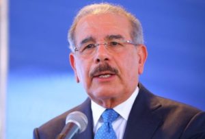 El presidente Danilo Medina