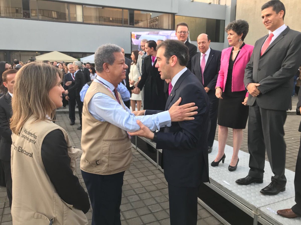 Leonel Fernández es jefe de Misión de la OEA, para la jornada de votación presidencial en México.