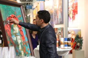 Pintor dominicano Oscar Abreu