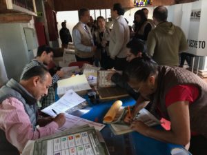 Leonel Fernández supervisa junto a Misión d e la OEA la jornada de votación presidencial en México.