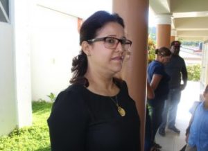 Olga Bueno, directora del del centro educativo Francisco Antonio Medina
